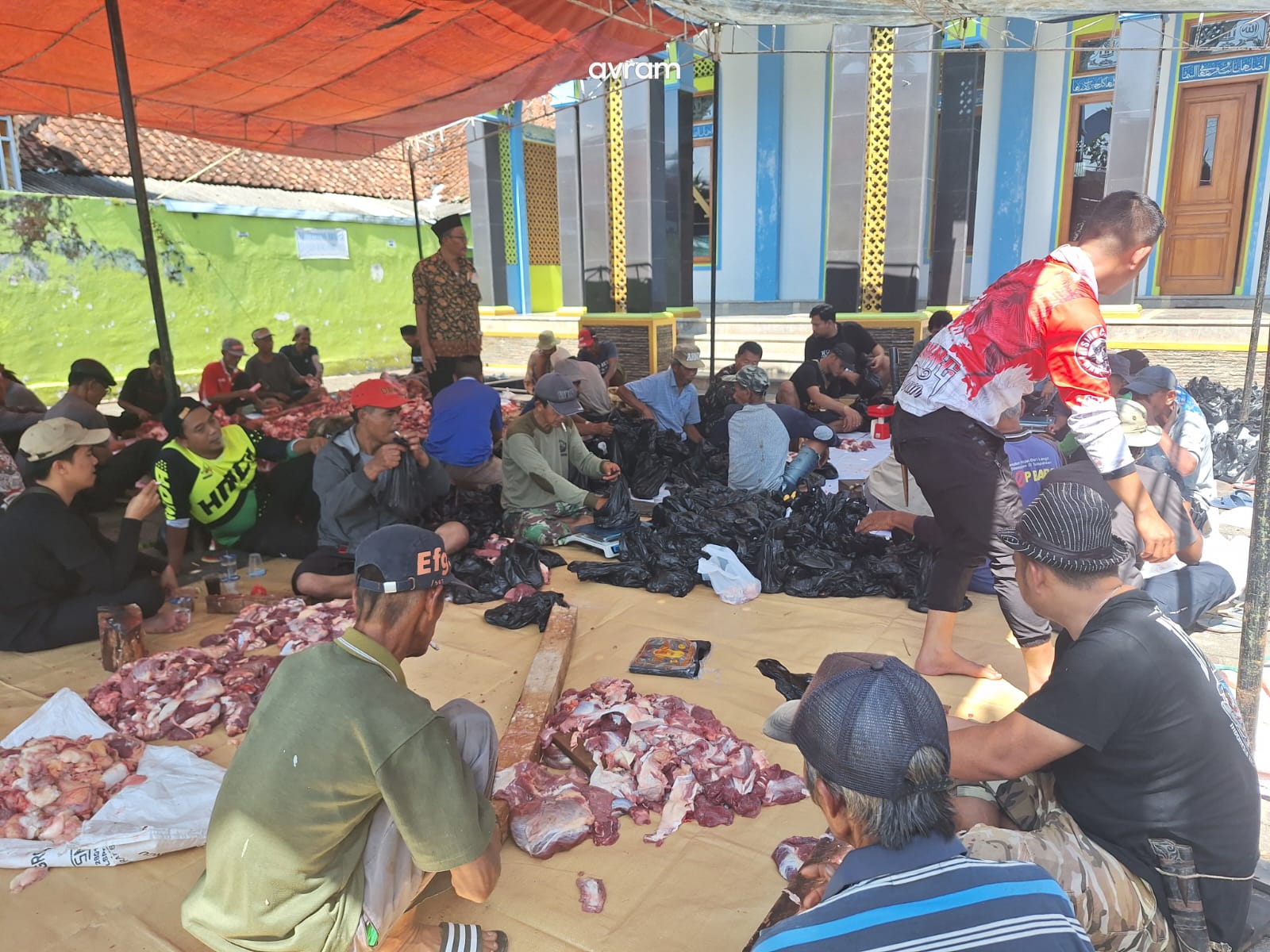 Idul Adha & pembagian hewan kurban DKM Sirnarasa