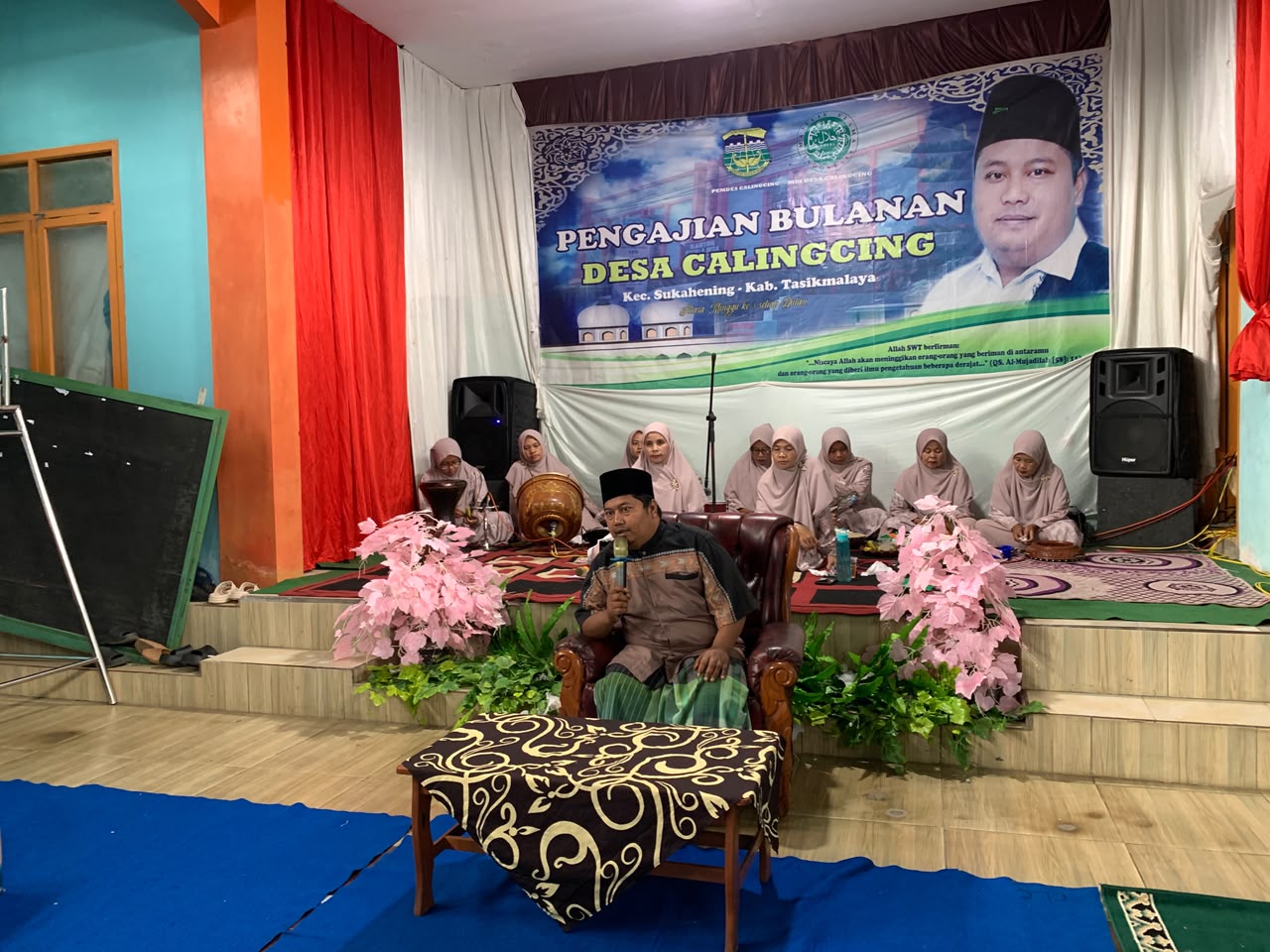 Pemerintah Desa Calingcing Gelar Peringatan Maulid Nabi Muhammad SAW, Kepala Desa Ingatkan Bahaya Judi Online
